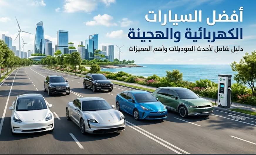 أفضل السيارات الكهربائية والهجينة